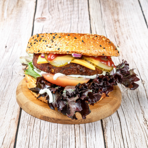 Veganer Burger